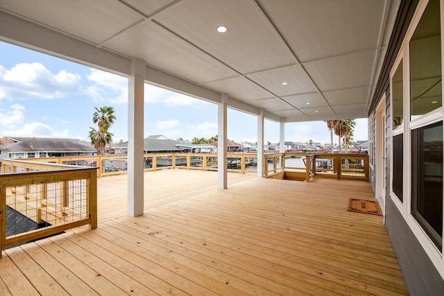 view of deck