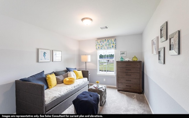 14127 Gingko Ct, Crosby, TX 77532 - bedroom featuring visible vents, baseboards, and carpet