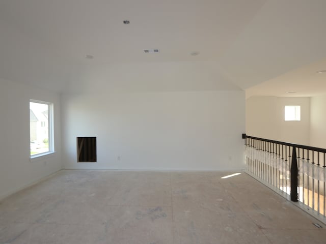 8502 Pier Cove Dr, Cypress, TX 77433 - additional living space featuring baseboards and lofted ceiling