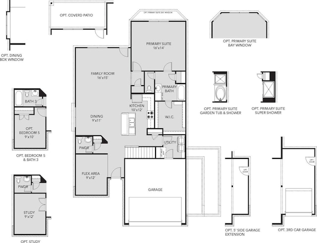 16539 Willow Forest Dr, Conroe, TX 77302 - home floor plan