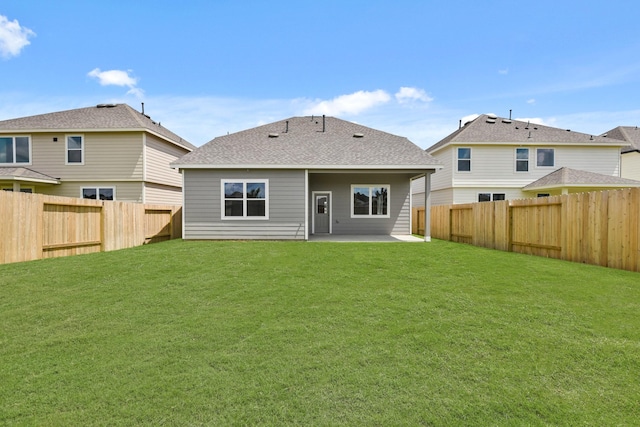16539 Willow Forest Dr, Conroe, TX 77302 - back of property featuring a patio area and roof with shingles