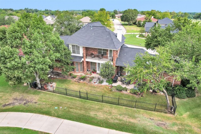 55 Monterrey Rd E, Montgomery, TX 77356 - view from above of property