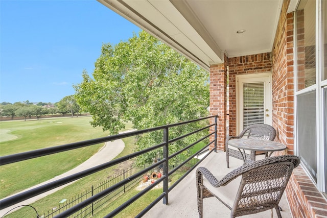 55 Monterrey Rd E, Montgomery, TX 77356 - balcony featuring golf course view