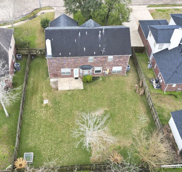57 Sunrose Ct, Lake Jackson, TX 77566 - birds eye view of property