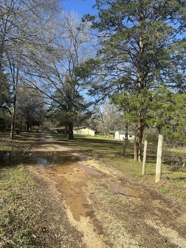 1030 Mangum Rd, Livingston, TX 77351 - view of dirt / gravel road