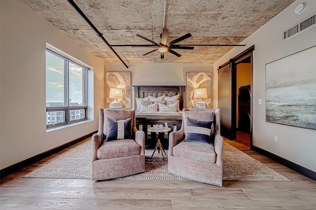 505 Bastrop St Unit 508, Houston, TX 77003 - bedroom featuring wood finished floors and baseboards