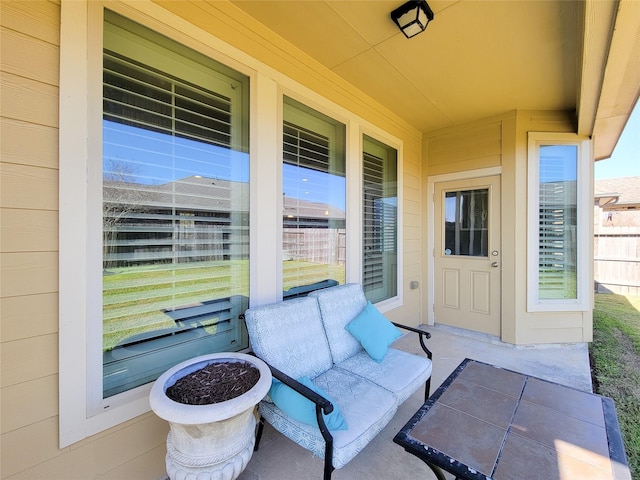 1904 Emerald Breeze Ct, Pearland, TX 77089 - view of patio with a porch