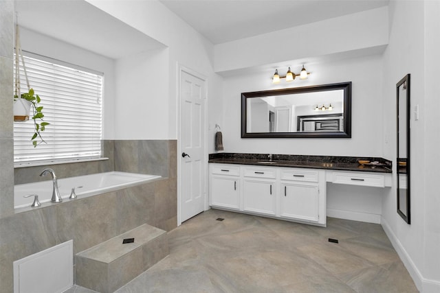 8014 Northbridge Cir, Spring, TX 77379 - bathroom featuring a bath and vanity
