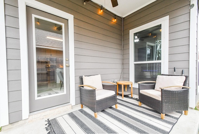 915 Acorn Trail Pl, Tomball, TX 77375 - view of patio with ceiling fan
