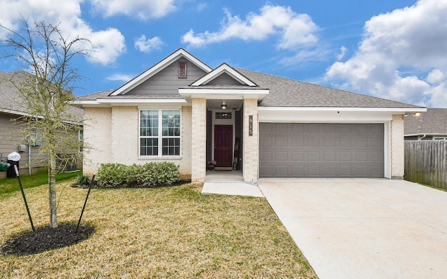 915 Acorn Trail Pl, Tomball, TX 77375 - ranch-style house featuring an attached garage and driveway