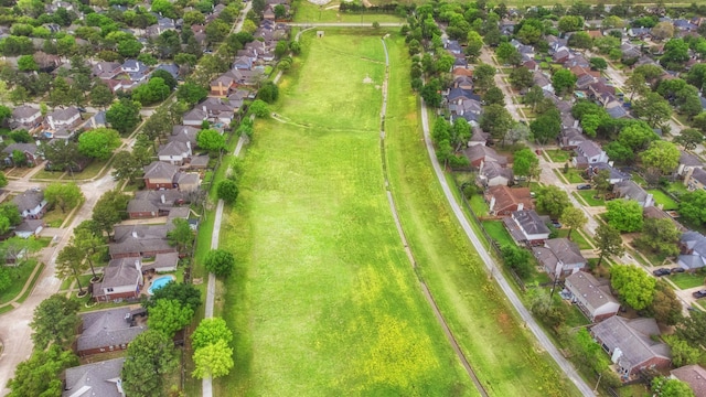 drone / aerial view featuring a residential view