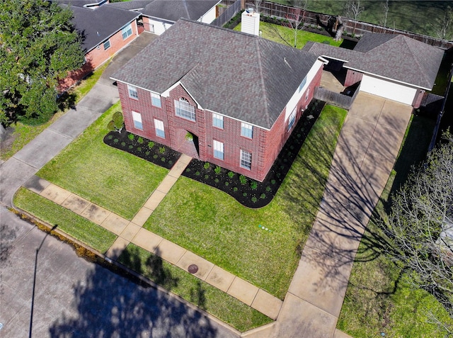 18818 Evergreen Falls Dr, Houston, TX 77084 - drone / aerial view