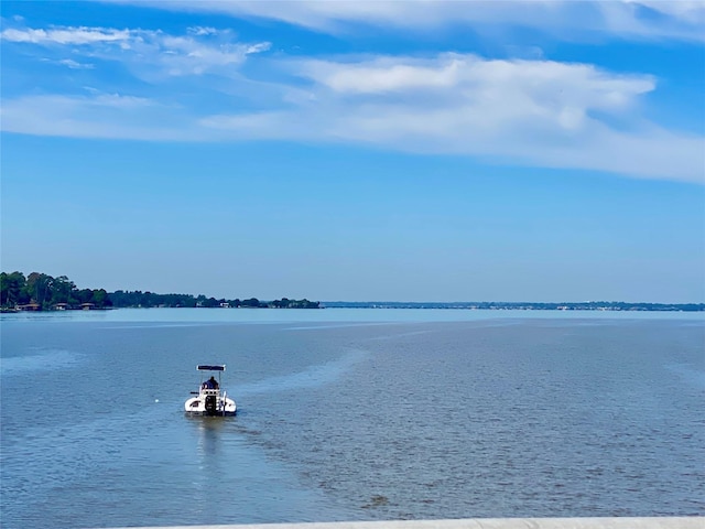 property view of water