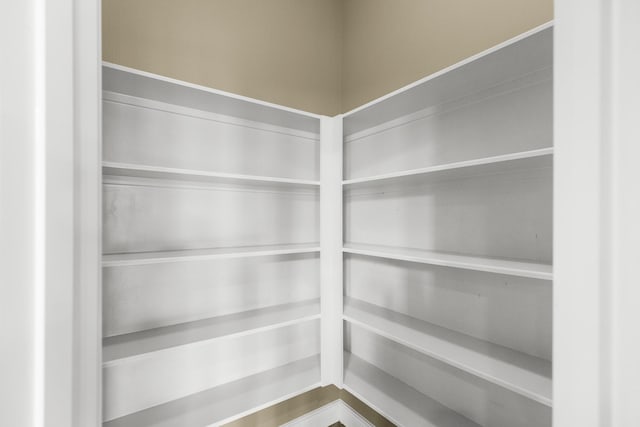 view of pantry