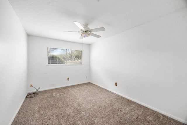 814 Pickford Dr, Katy, TX 77450 - carpeted empty room featuring ceiling fan and baseboards