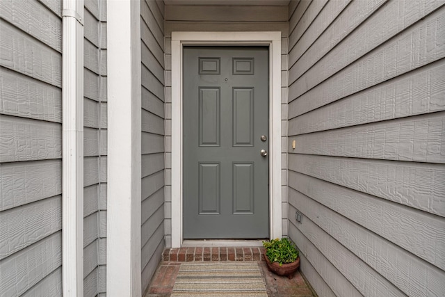 view of property entrance