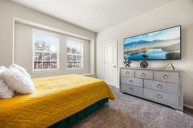 bedroom featuring carpet floors