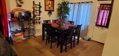 view of dining room