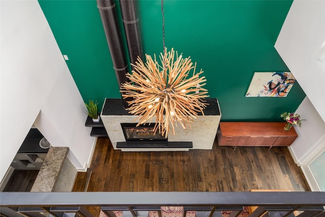 1016 Crocker St, Houston, TX 77019 - interior details with baseboards and wood finished floors