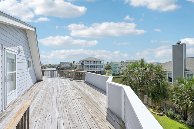 4105 Nueces Dr, Galveston, TX 77554 - view of deck