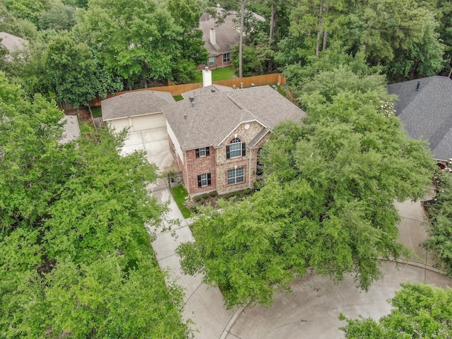bird's eye view
