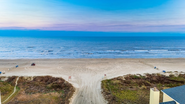 water view with a beach view