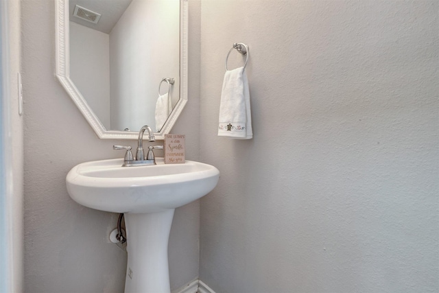 bathroom featuring visible vents