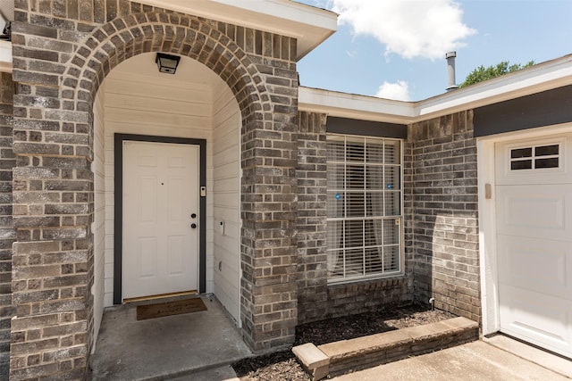 28907 Sedgefield St, Spring, TX 77386 - doorway to property featuring brick siding