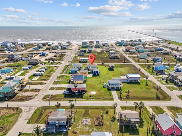 1206 Middle Dr W, Surfside Beach, TX 77541 - aerial view of a nearby body of water