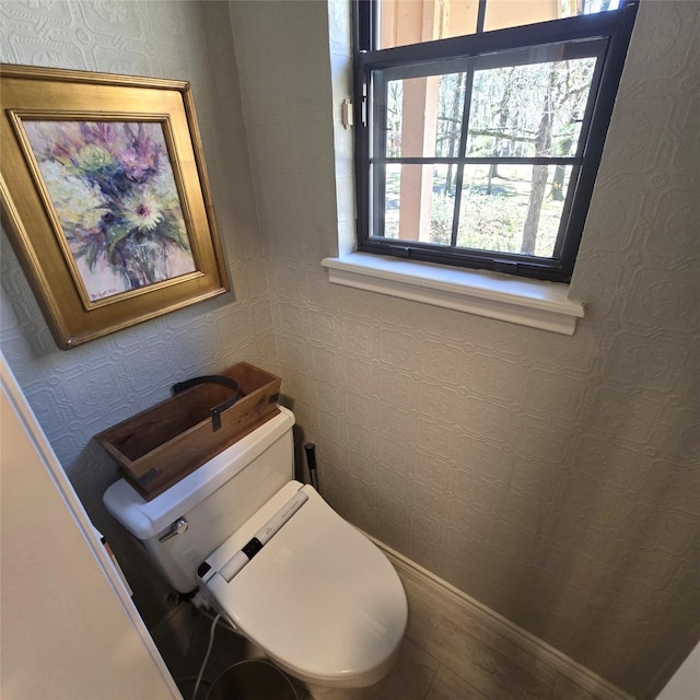 bathroom with toilet