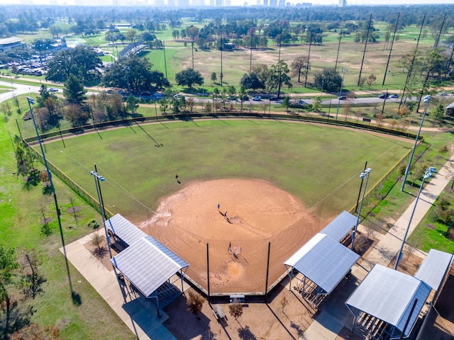 506 Knox St, Houston, TX 77007 - bird's eye view