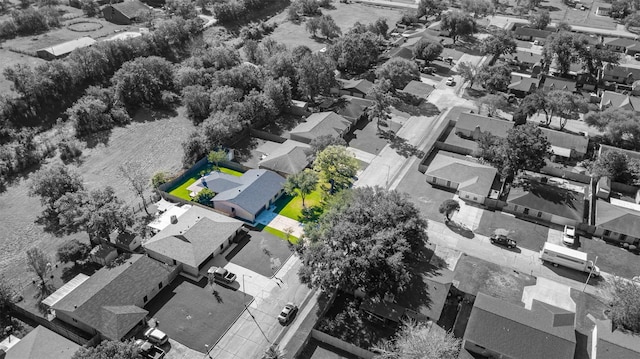 birds eye view of property featuring a residential view