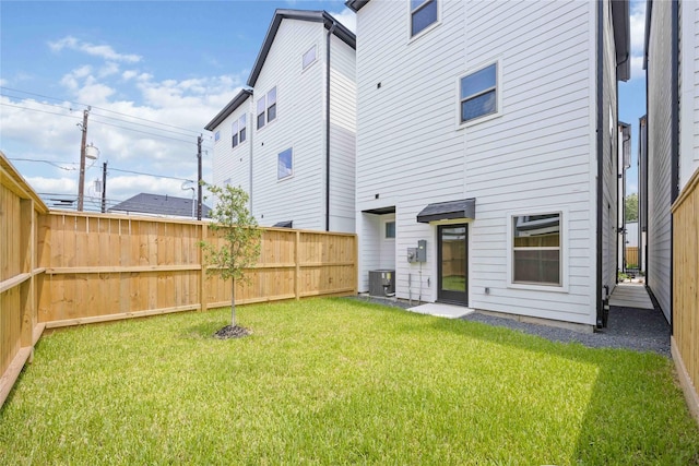 1909 Johanna Dr, Houston, TX 77055 - rear view of property featuring central AC unit