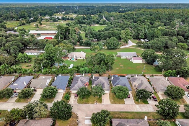 birds eye view of property featuring a residential view