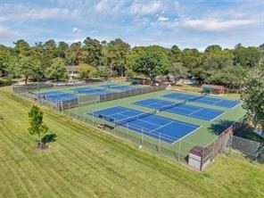17439 Fairway Oaks Dr, Spring, TX 77379 - view of tennis court