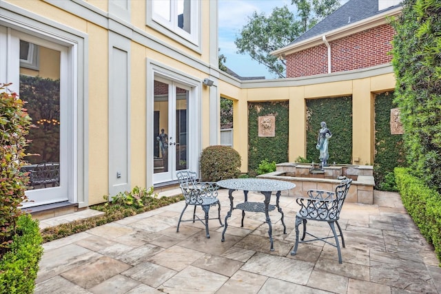 view of patio / terrace featuring outdoor dining area