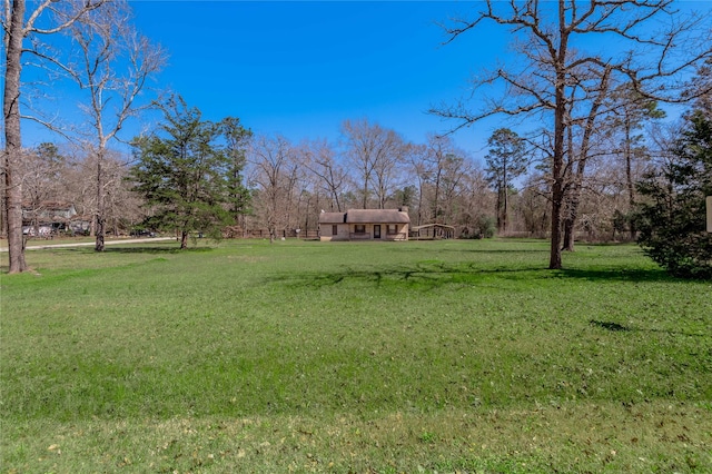 2 Brown Rd, Huntsville, TX 77320 - view of yard