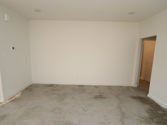 9738 Fuller Frk, Montgomery, TX 77316 - empty room featuring baseboards and unfinished concrete floors