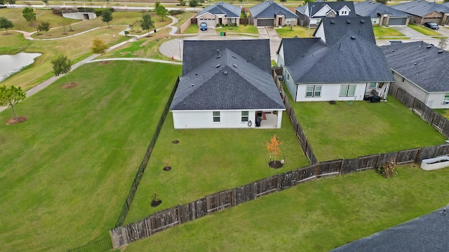 birds eye view of property featuring a residential view