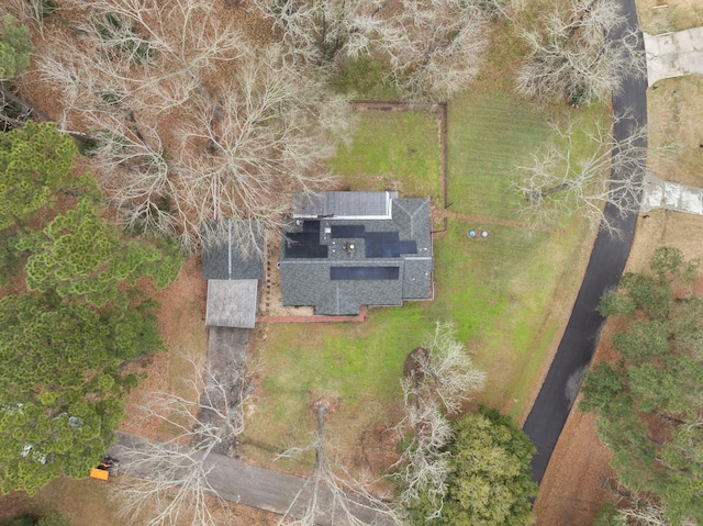drone / aerial view