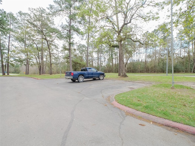 view of uncovered parking lot