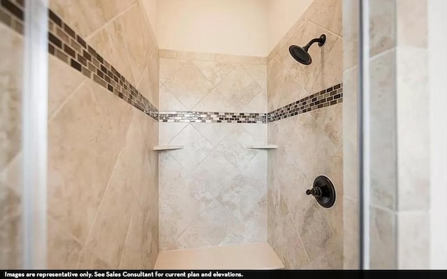 719 Woodbinde Dr, League City, TX 77573 - interior details featuring tiled shower