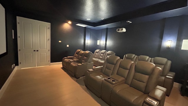 view of home theater room