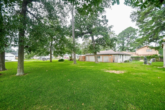 2626 Druid St, Houston, TX 77091 - view of yard