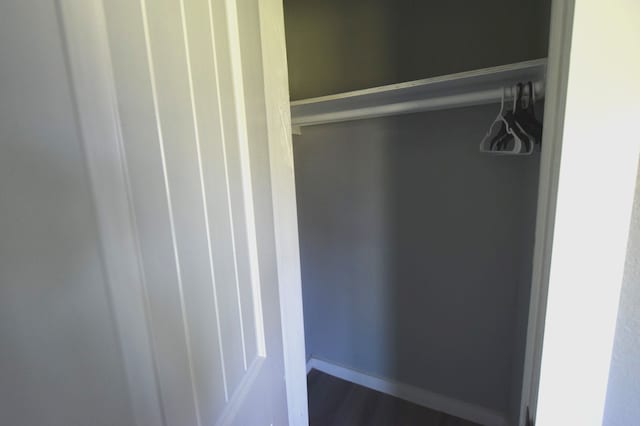 view of closet