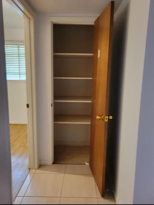 view of closet