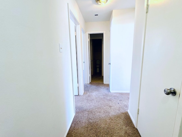 7932 Grow Ln, Houston, TX 77040 - hallway featuring baseboards and carpet flooring