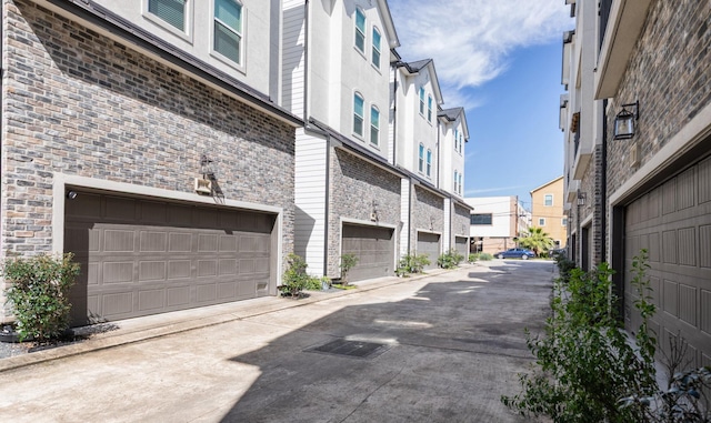 view of street featuring a residential view