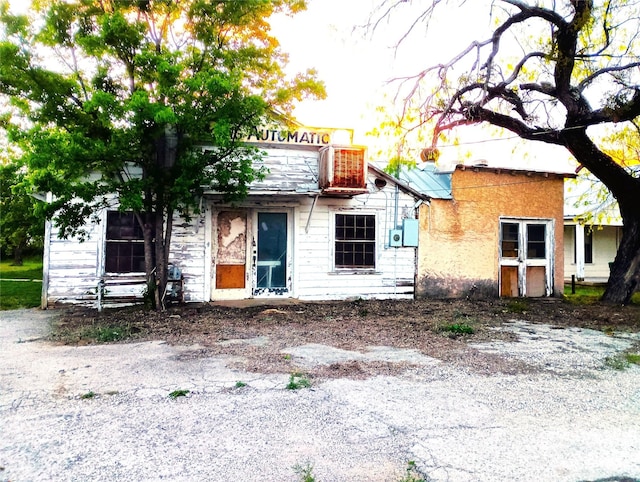 view of rear view of house