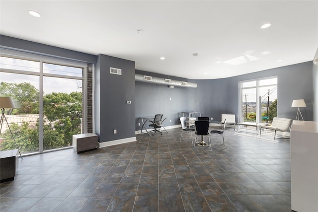 1011 Studemont St Unit 304, Houston, TX 77007 - building lobby with recessed lighting